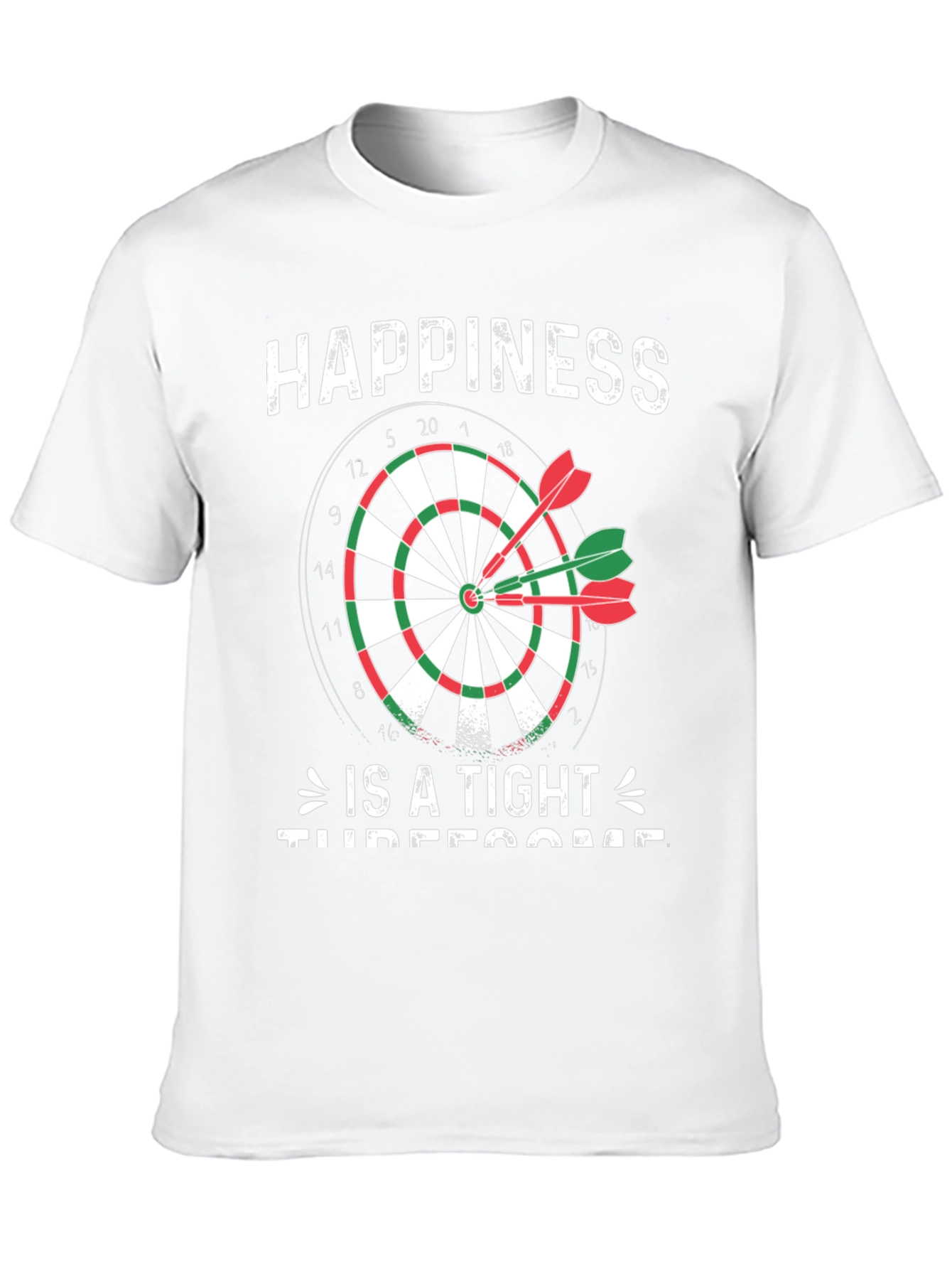 Happiness Is A Tight Threesome Dart T-Shirt