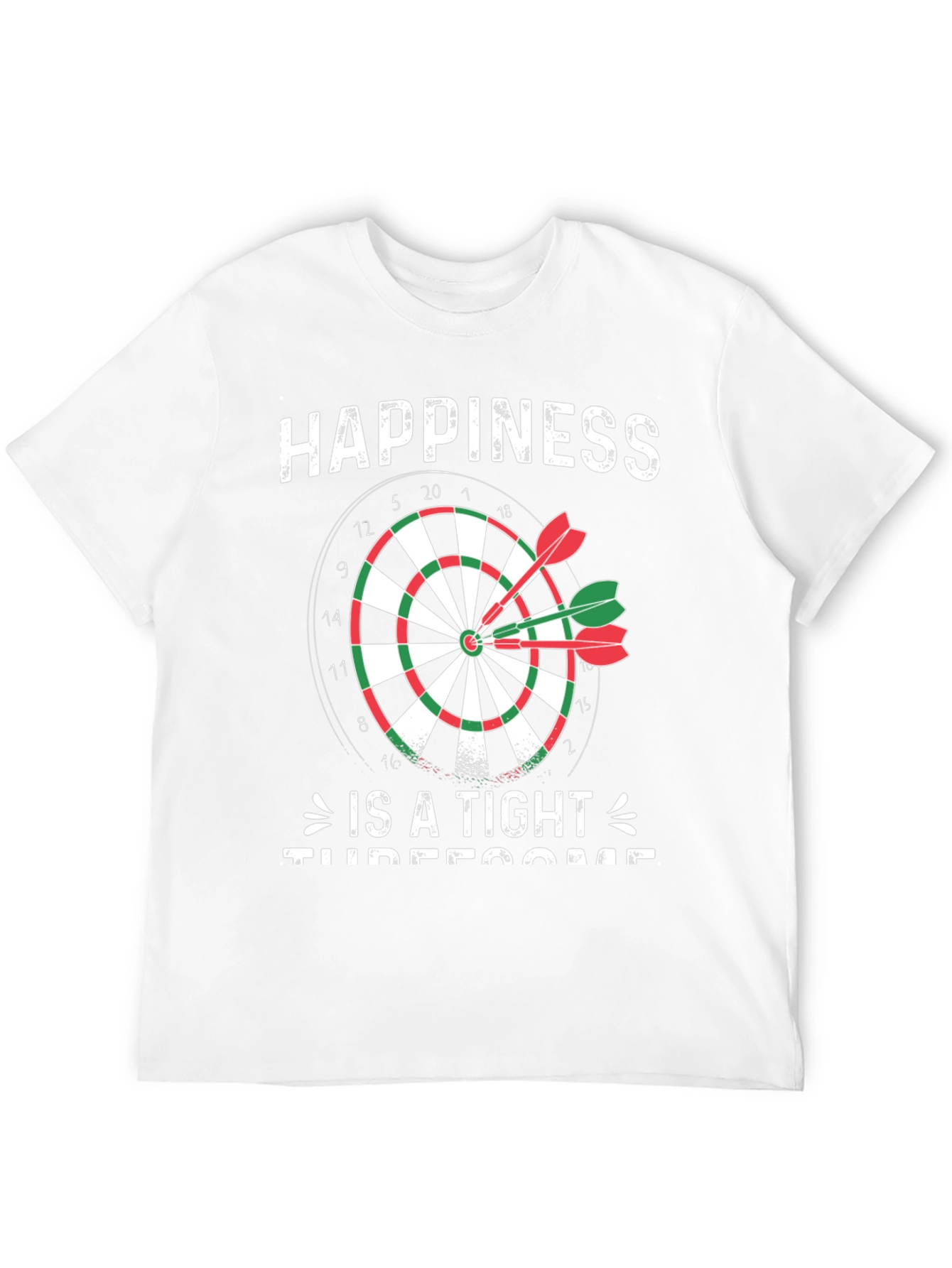 Happiness Is A Tight Threesome Dart T-Shirt