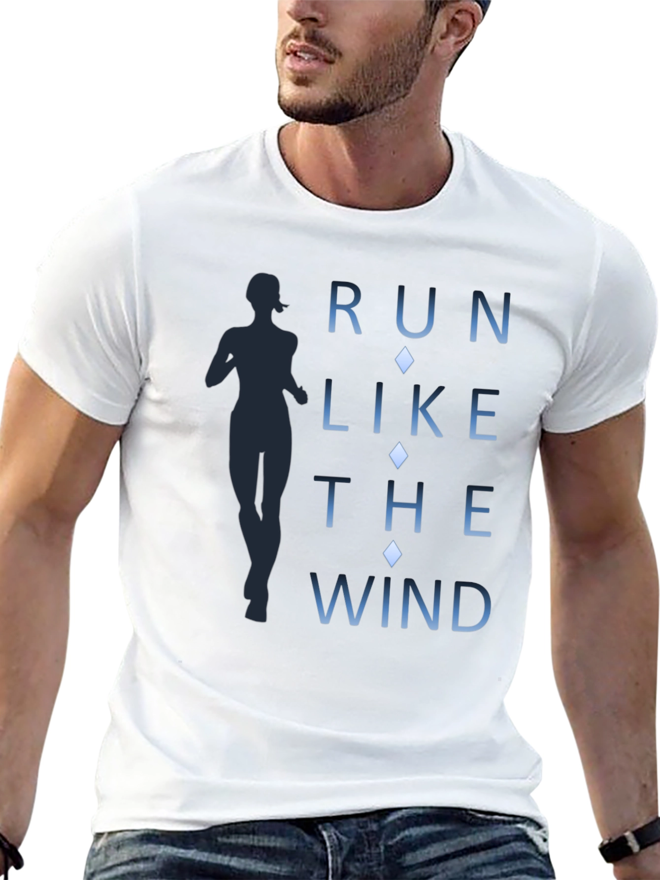Run Like the Wind Graphic T-Shirt