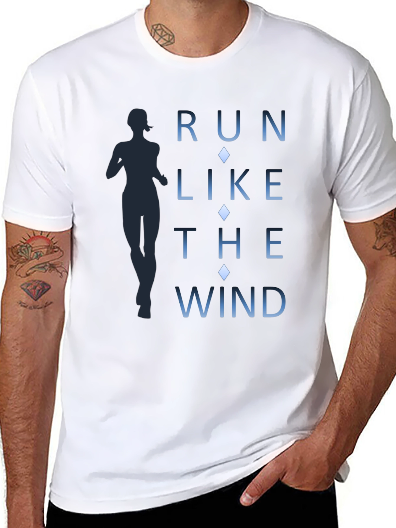 Run Like the Wind Graphic T-Shirt