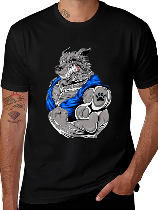 Wolf Graphic Tee - Powerful Design