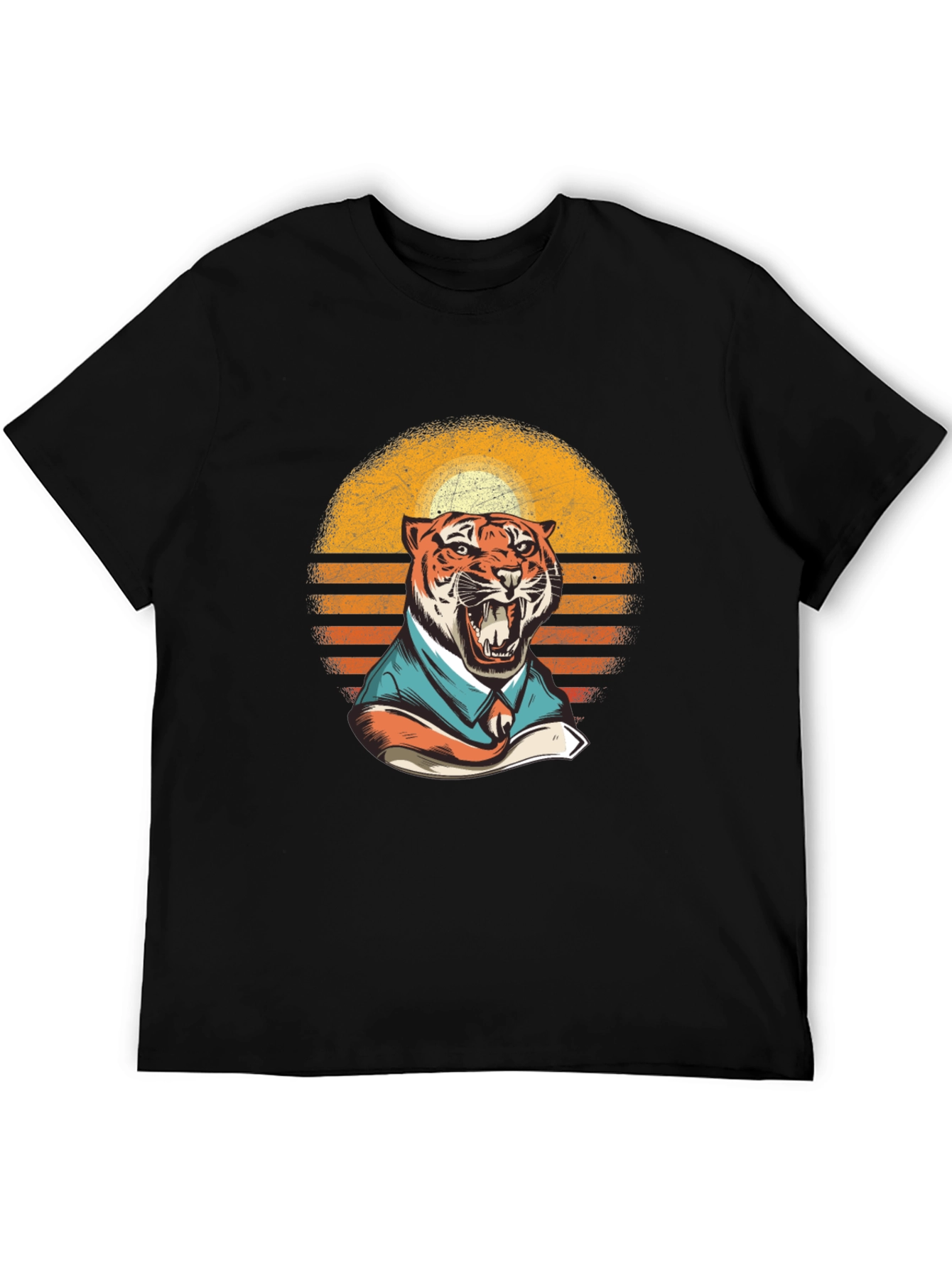 Tiger Business Retro T-Shirt