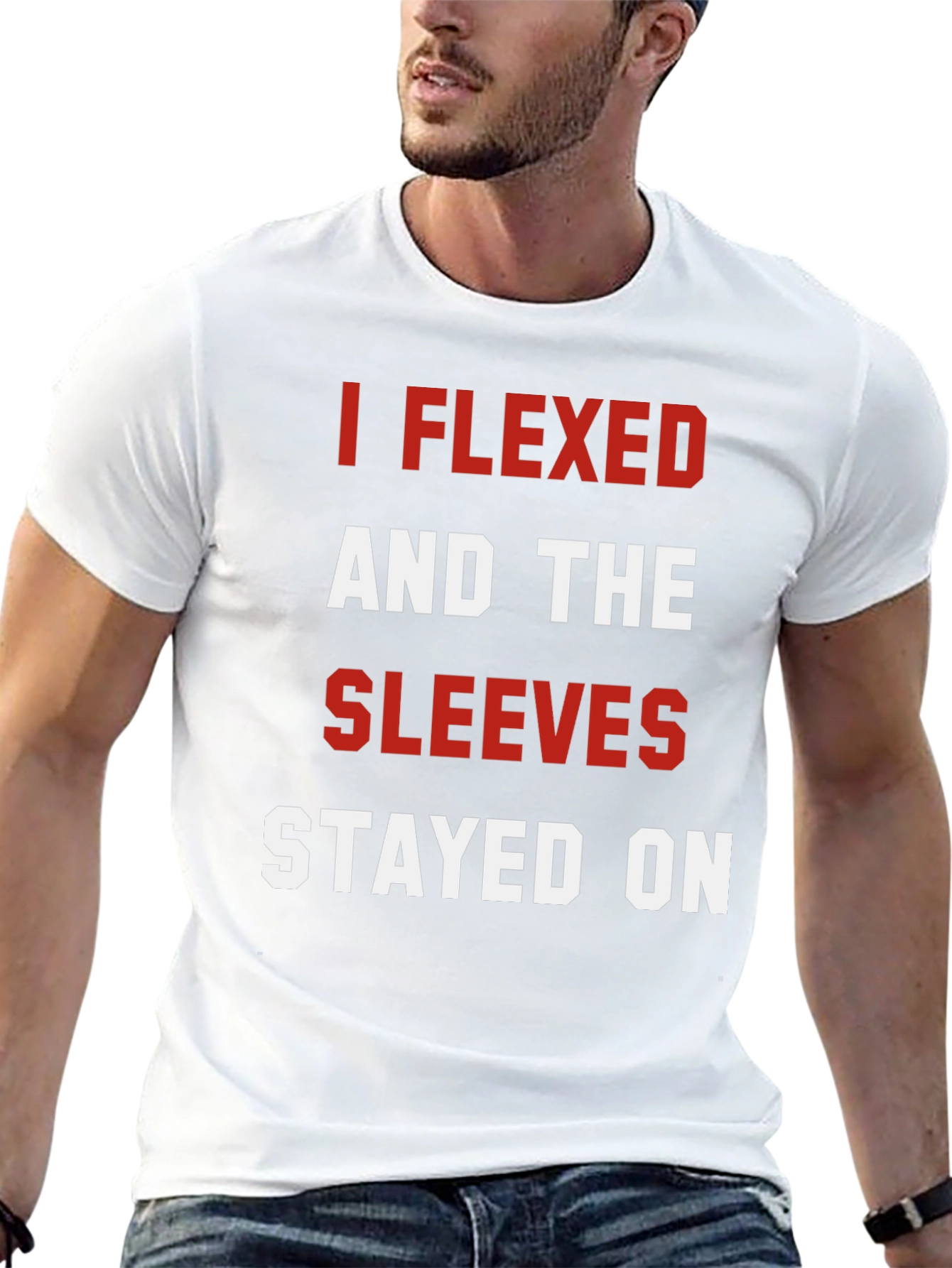 Funny I Flexed Graphic Tee