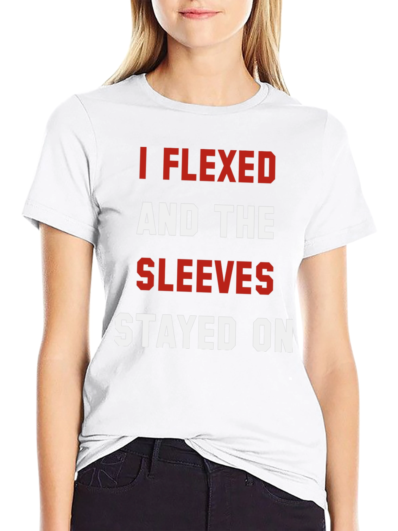 Funny I Flexed Graphic Tee