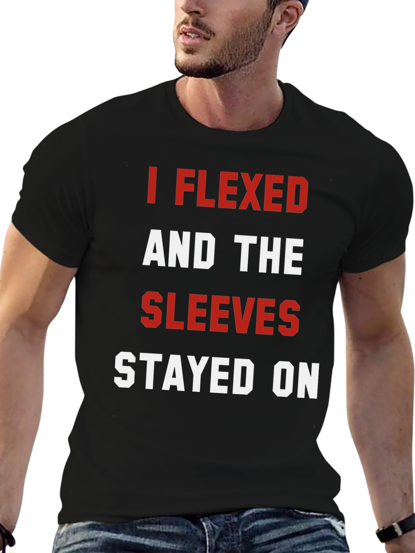 Funny I Flexed Graphic Tee