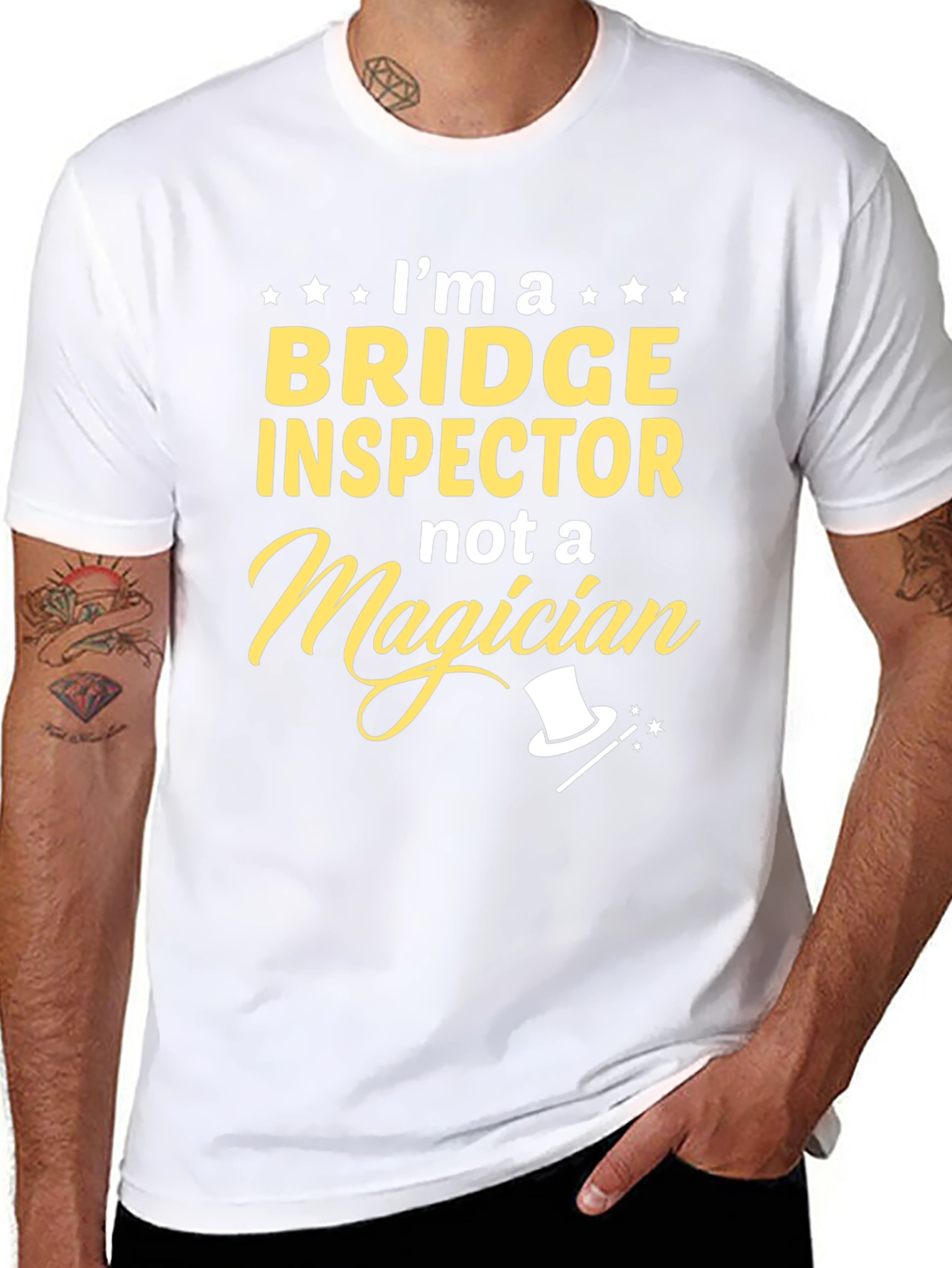 Bridge Inspector T-Shirt - Funny Job Pride Tee