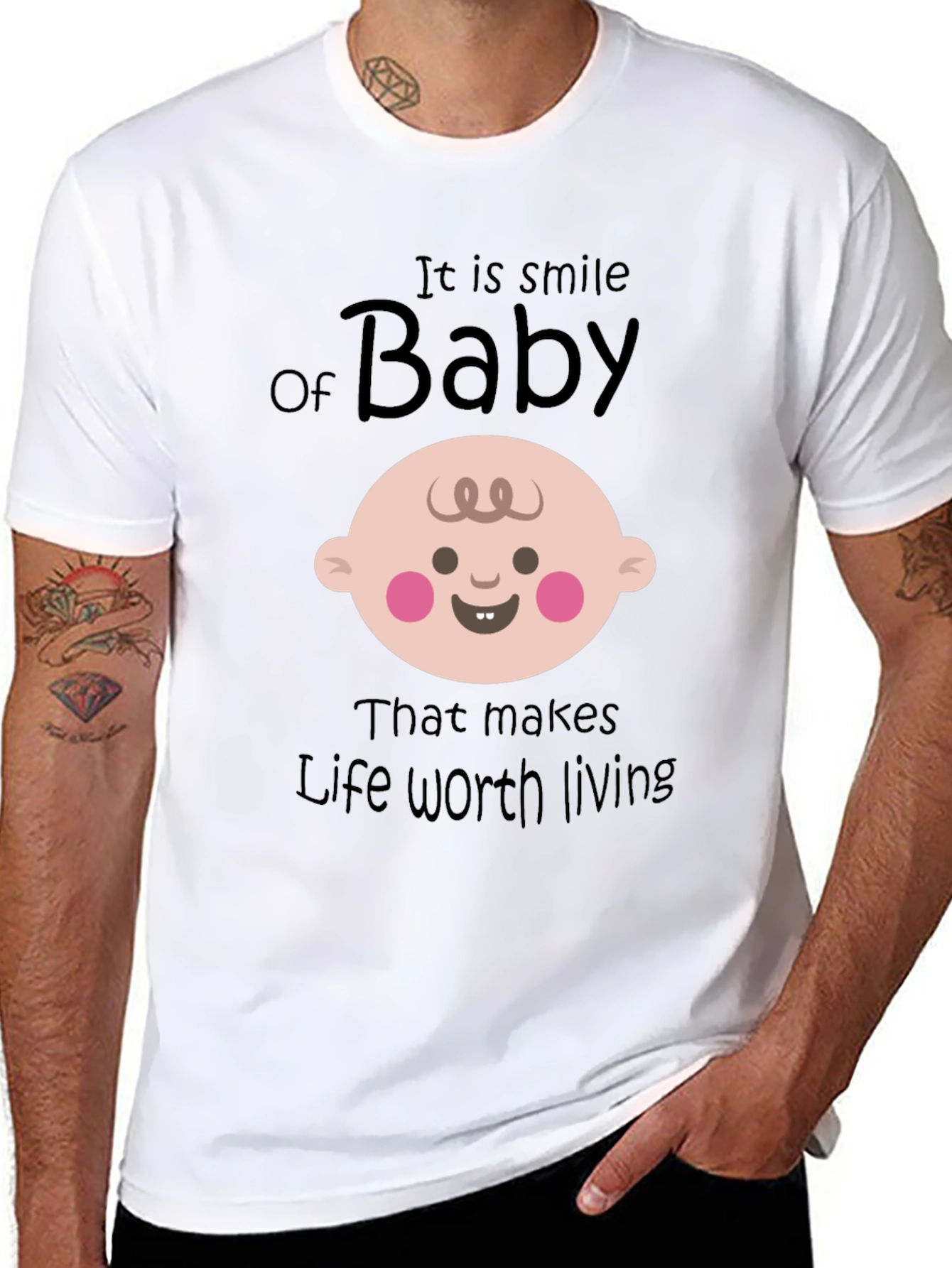 Baby Smile T-Shirt - Cute & Comfortable