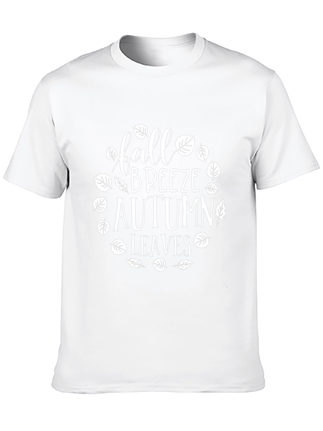 Fall Breeze Autumn Leaves Graphic T-Shirt