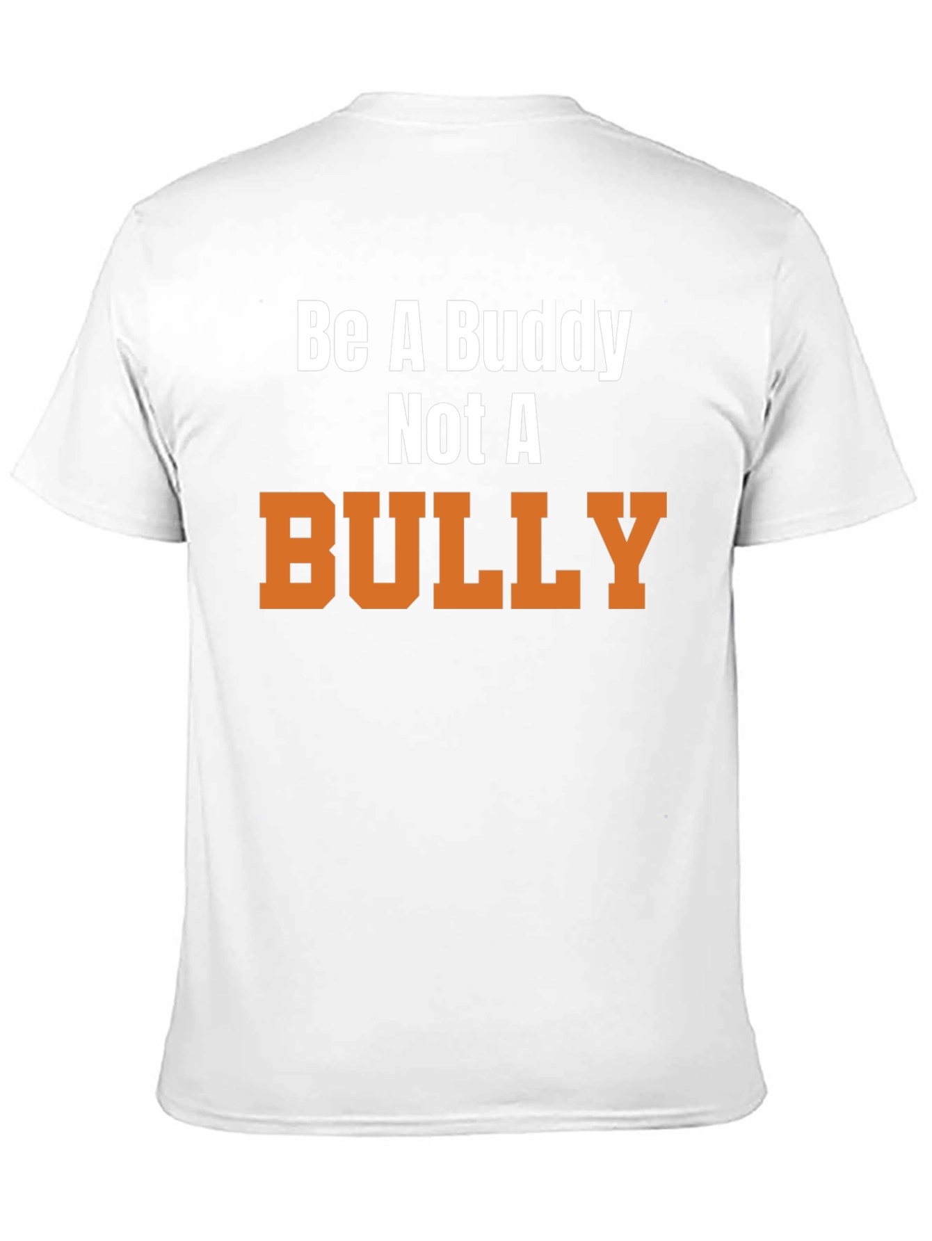 Be a Buddy Not a Bully Black T-Shirt