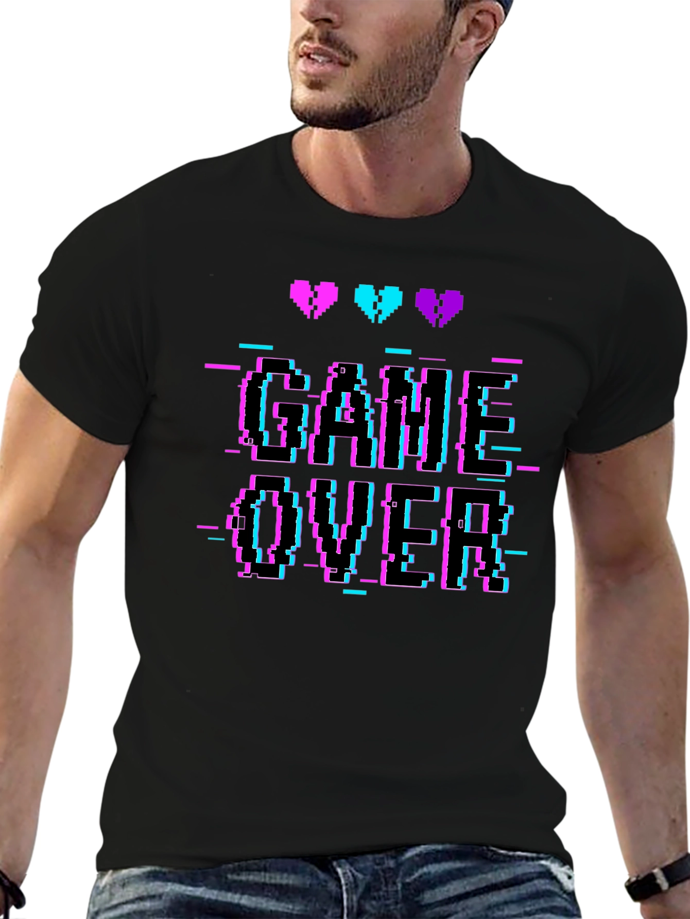 Game Over Pixel Art T-Shirt