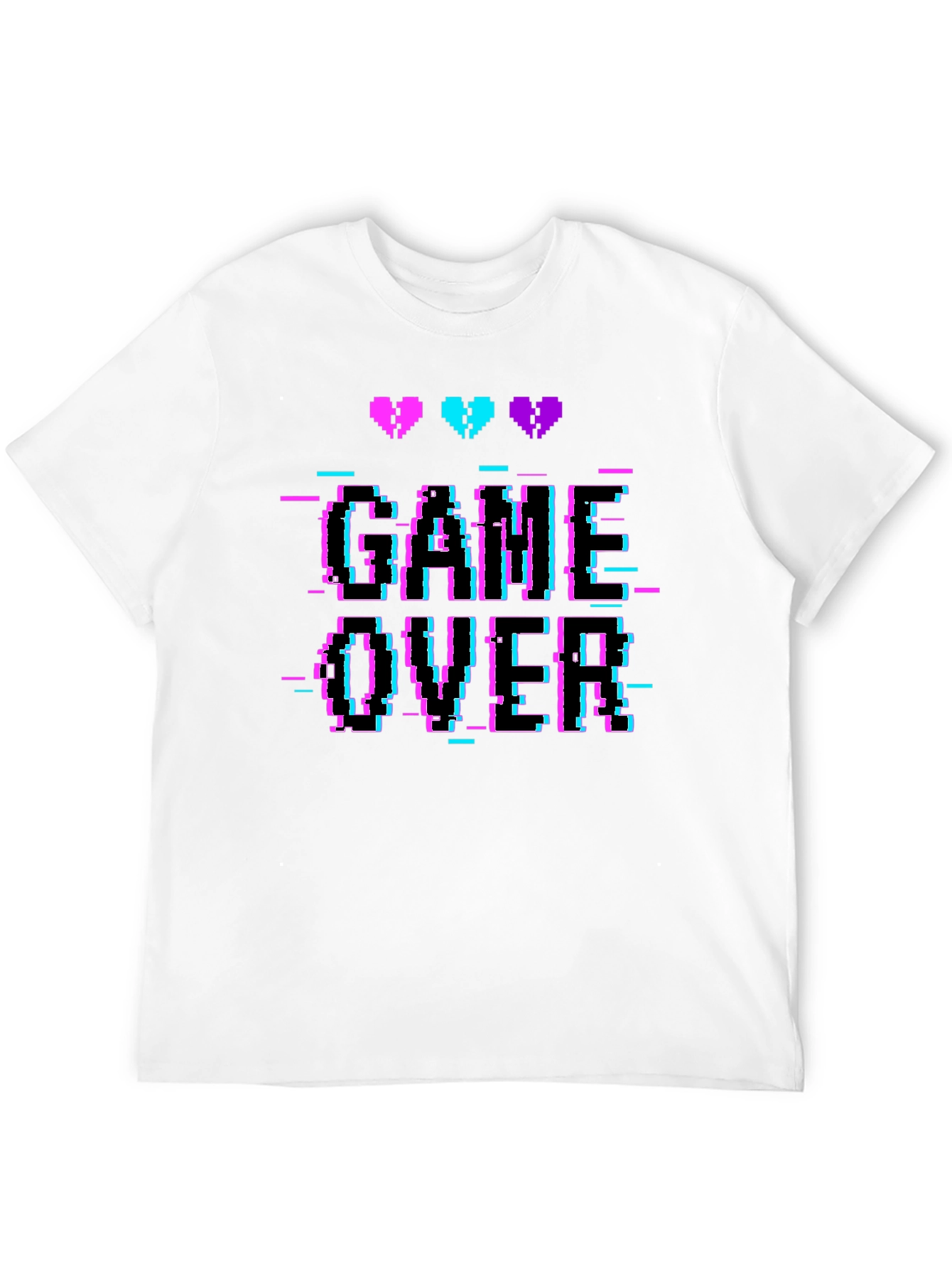 Game Over Pixel Art T-Shirt