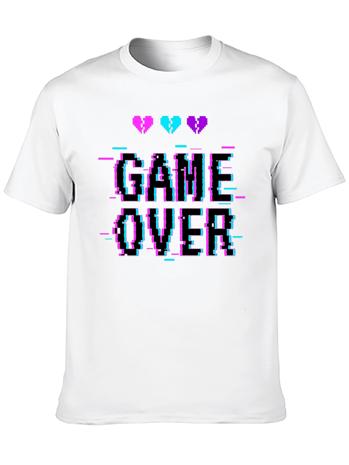 Game Over Pixel Art T-Shirt