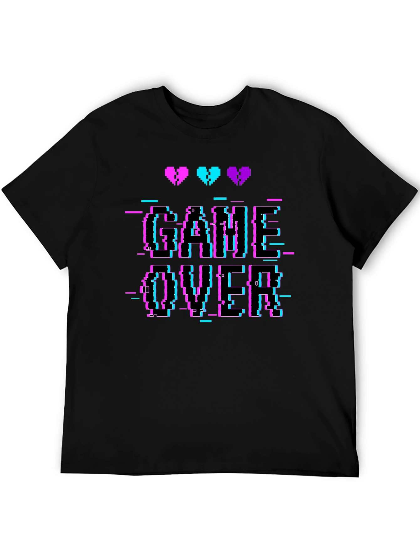 Game Over Pixel Art T-Shirt