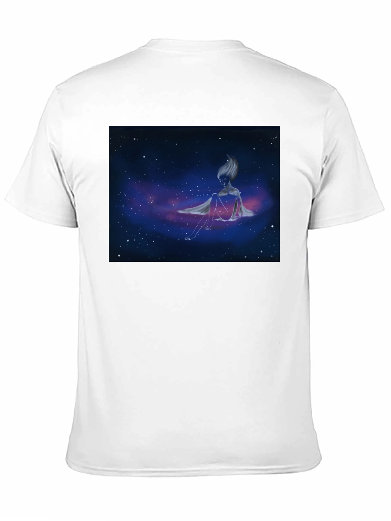 Celestial Dreamer Tee - Galaxy Graphic Print