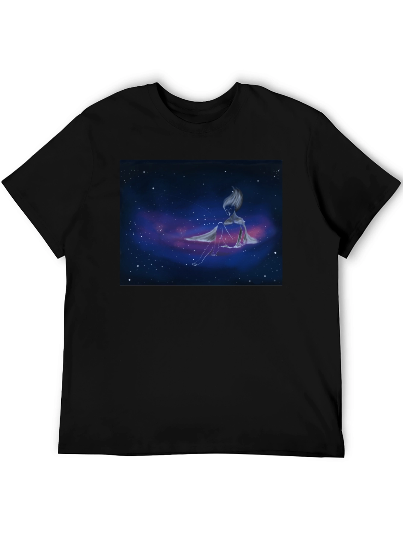 Celestial Dreamer Tee - Galaxy Graphic Print