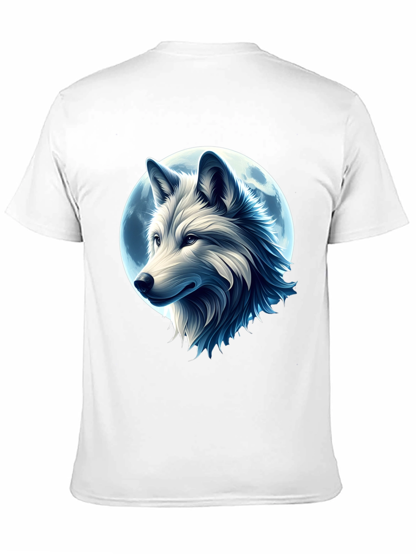 Wolf Moon Graphic Tee - Premium Cotton Comfort