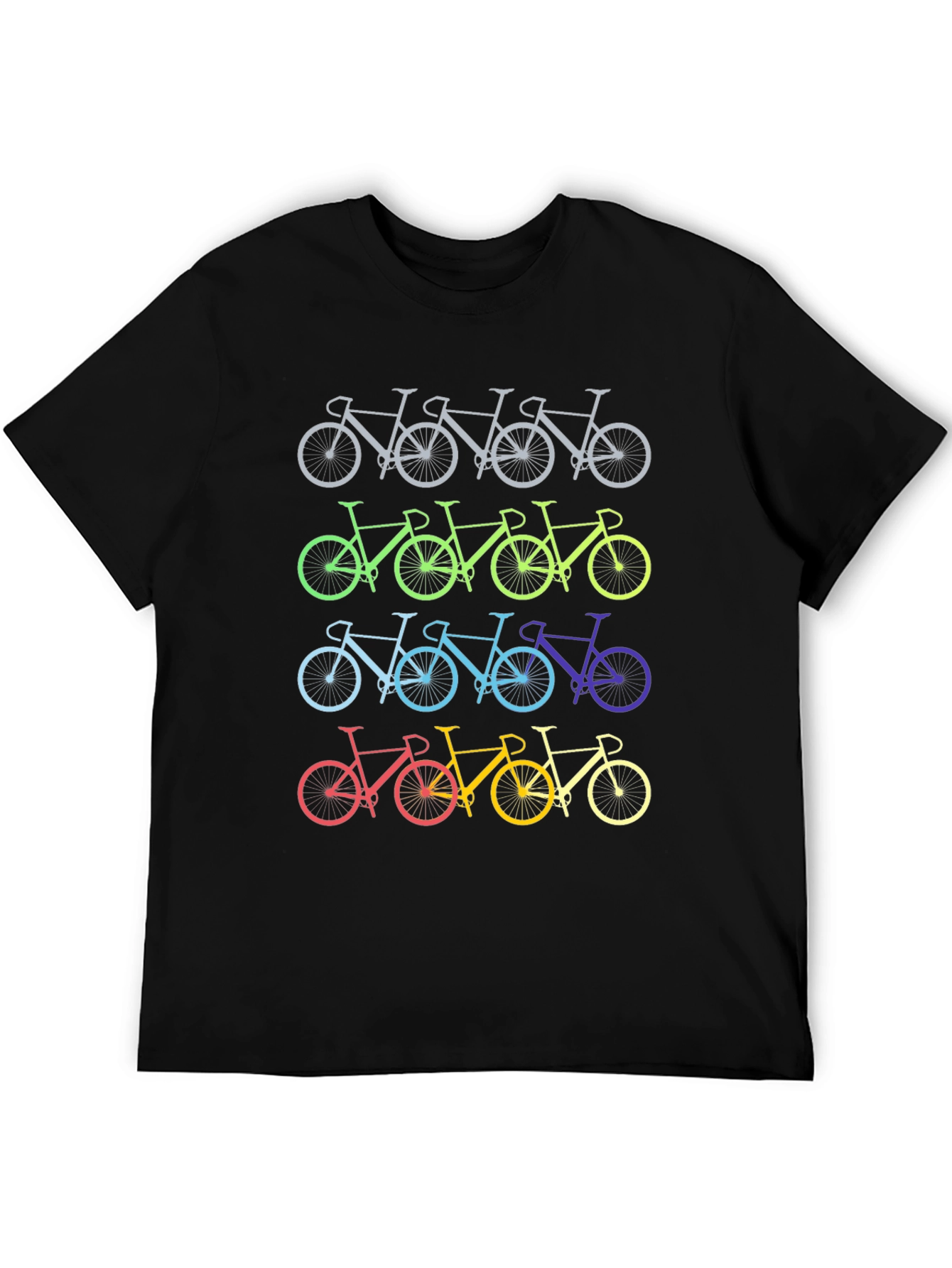 Rainbow Bicycle T-Shirt