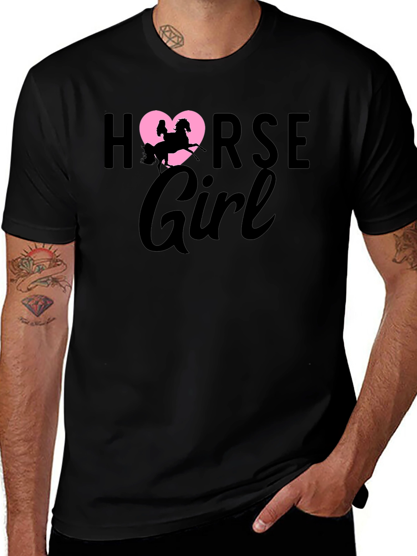 Horse Girl T-Shirt - Equestrian Rider Tee