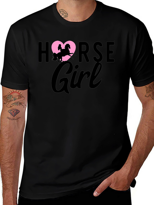 Horse Girl T-Shirt - Equestrian Rider Tee
