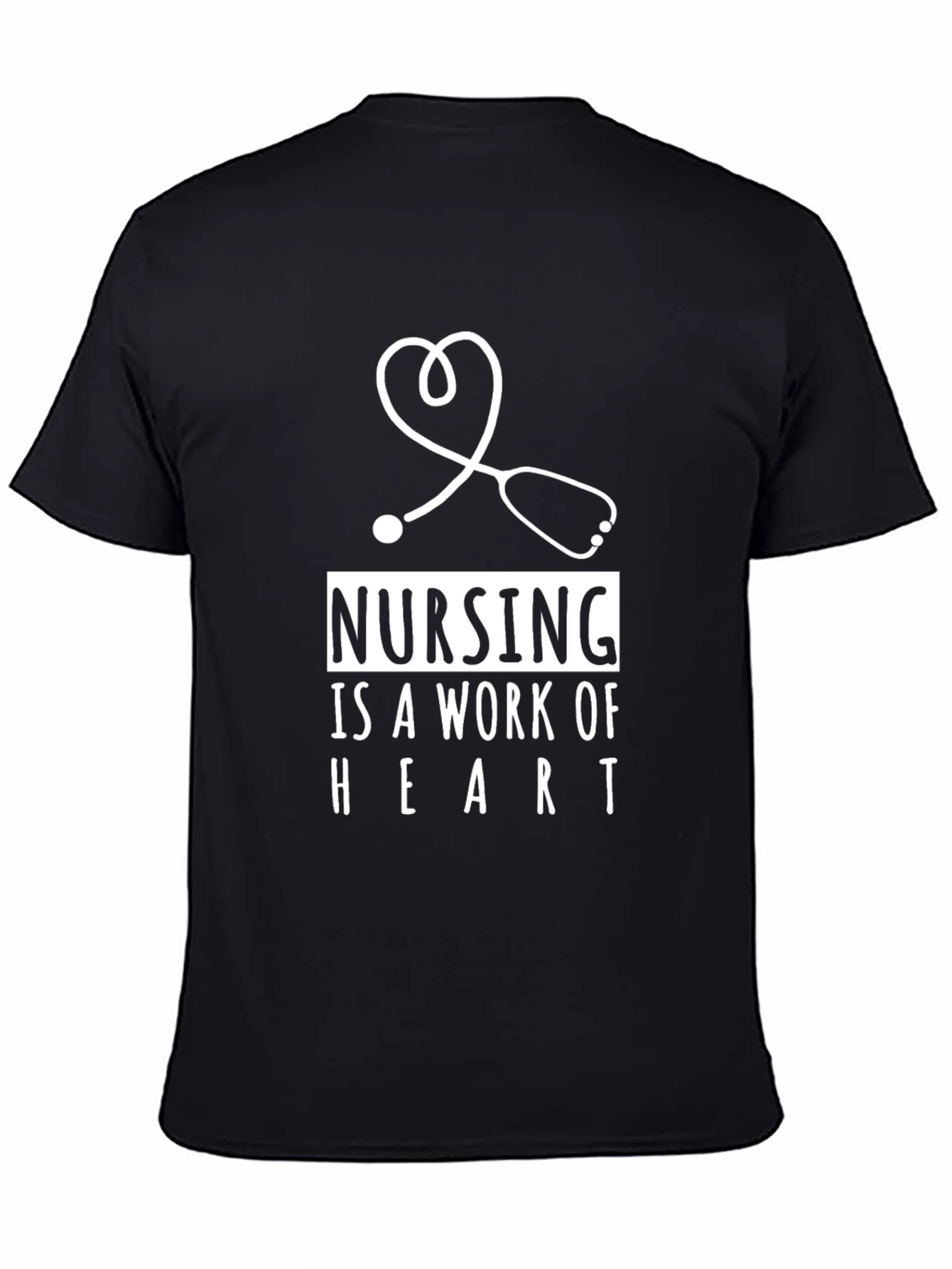 Nursing is a Work of Heart Tee