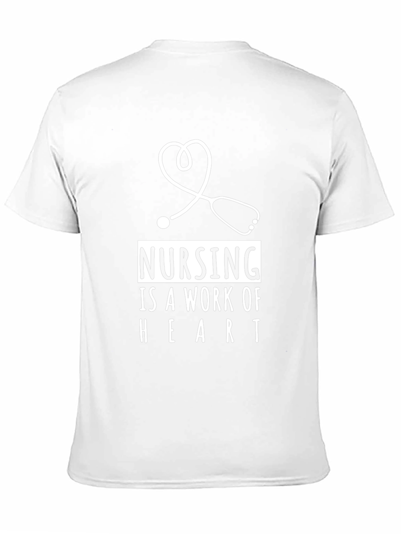 Nursing is a Work of Heart Tee