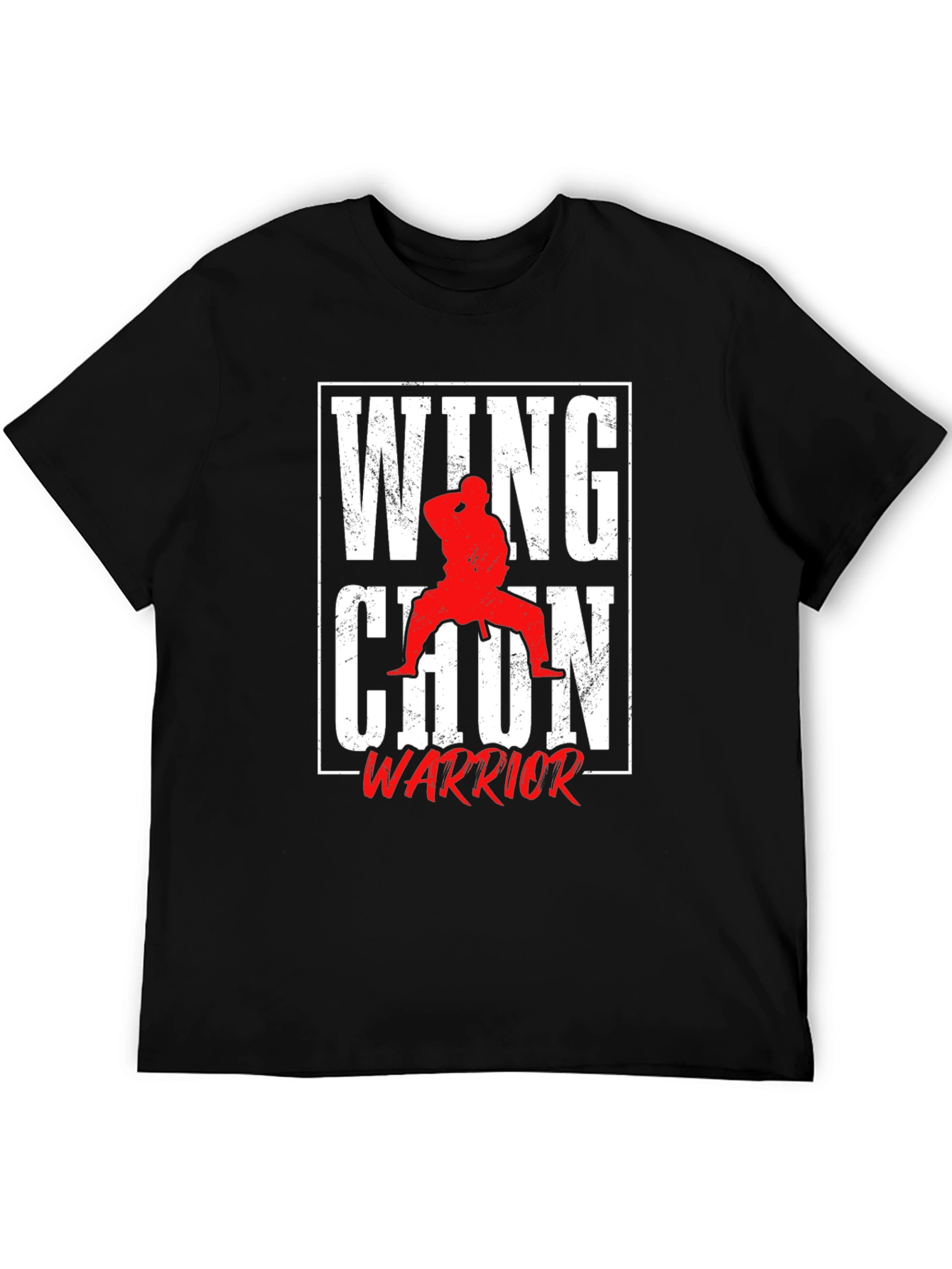 Wing Chun Warrior Black T-Shirt