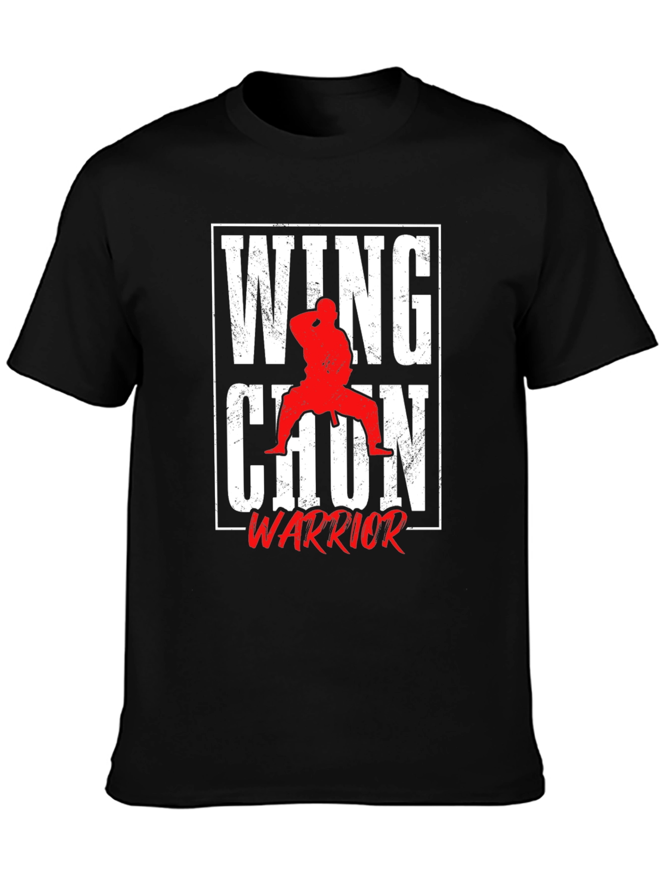 Wing Chun Warrior Black T-Shirt
