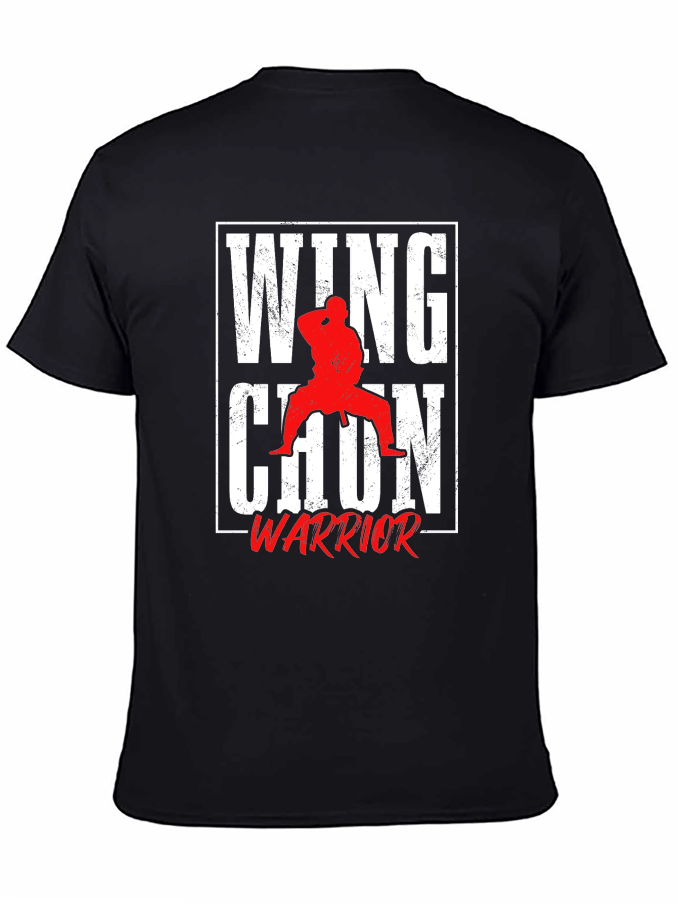 Wing Chun Warrior Black T-Shirt