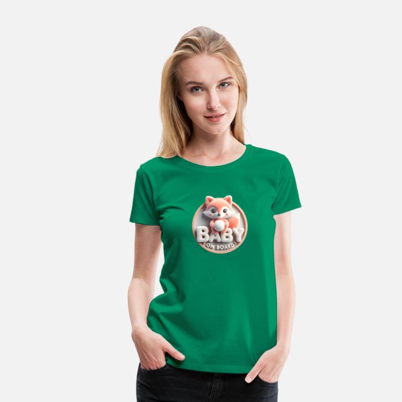 Baby on Board Announcement - Fox-Themed Design