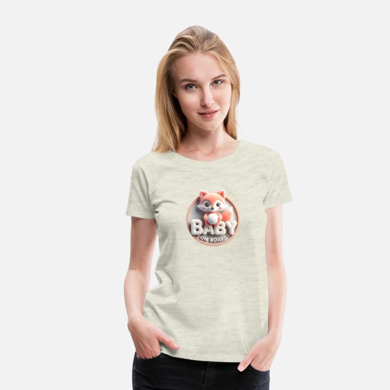 Baby on Board Announcement - Fox-Themed Design
