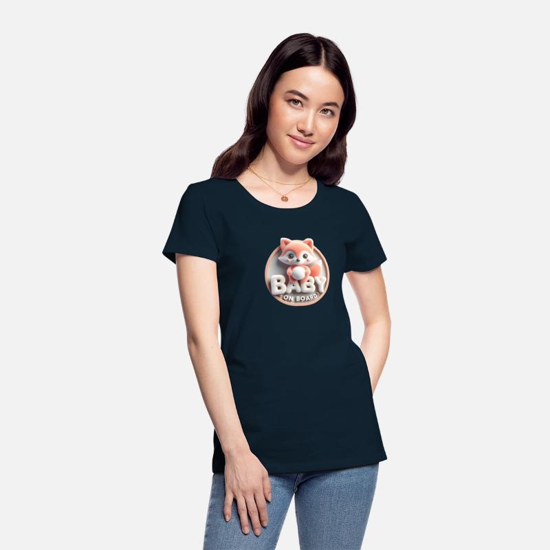 Baby on Board Announcement - Fox-Themed Design