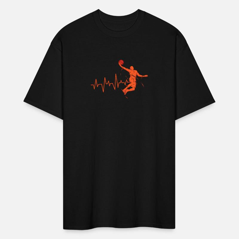 Baetball Player Streetball Sport Game Heartbeat