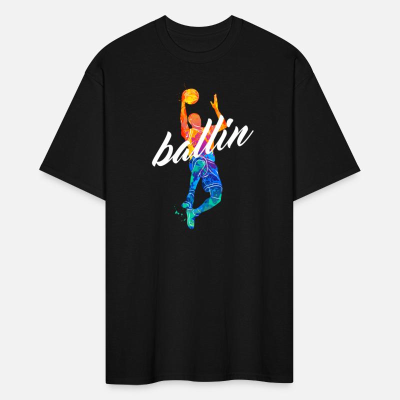 Ballin Basketball Player Ball Sports Dunk Dunking