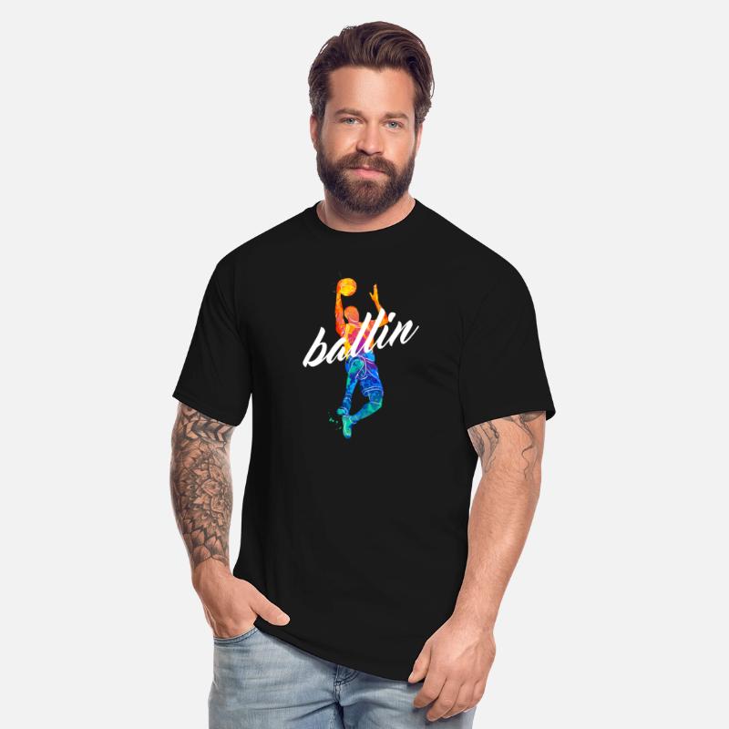 Ballin Basketball Player Ball Sports Dunk Dunking