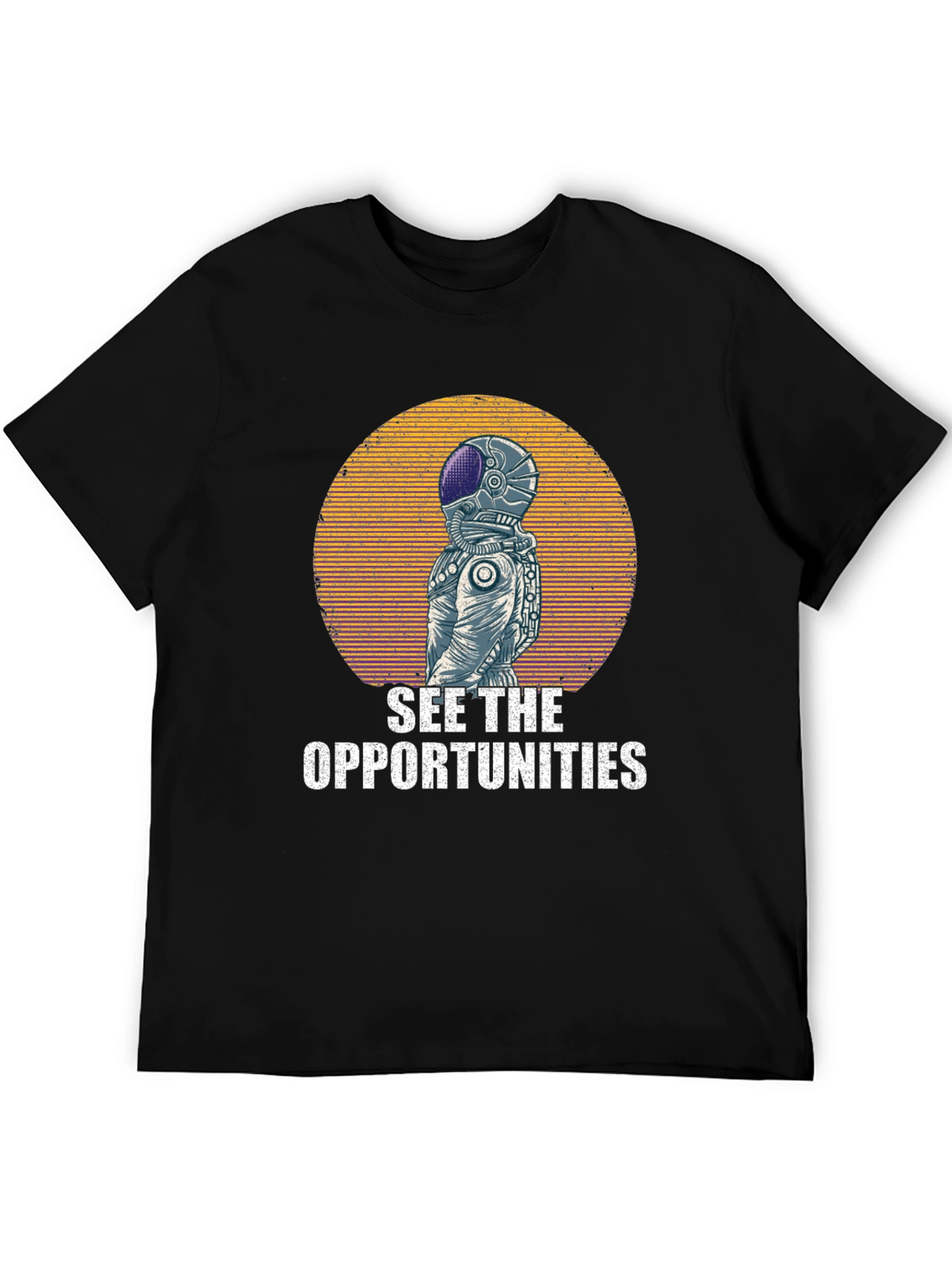 See The Opportunities Astronaut Graphic T-Shirt