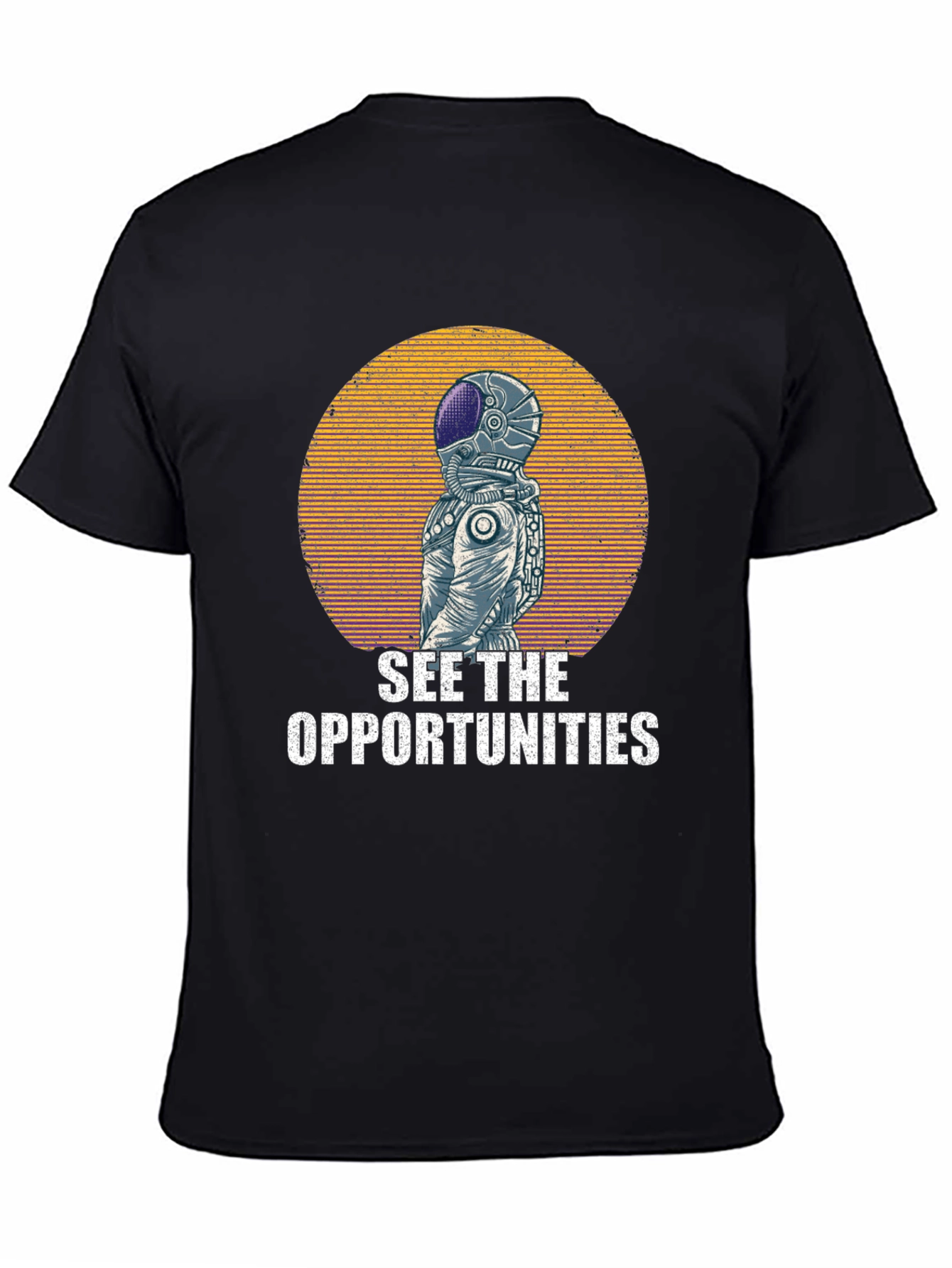 See The Opportunities Astronaut Graphic T-Shirt