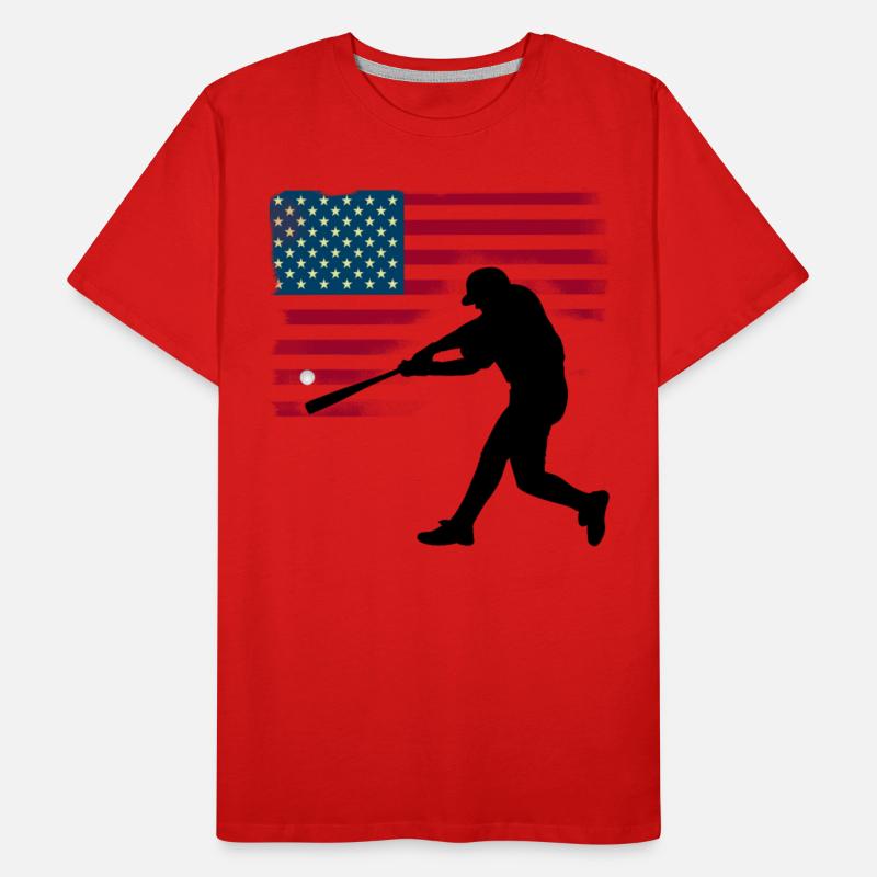 baseball bat glove usa flag pitcher ball hit sport