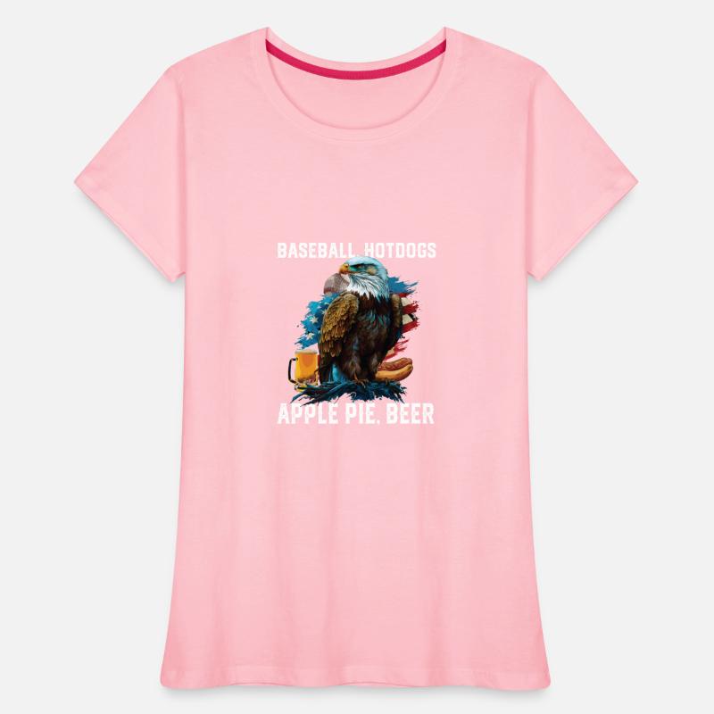 Baseball Hotdogs Apple Pie Beer Drinker Patriotic