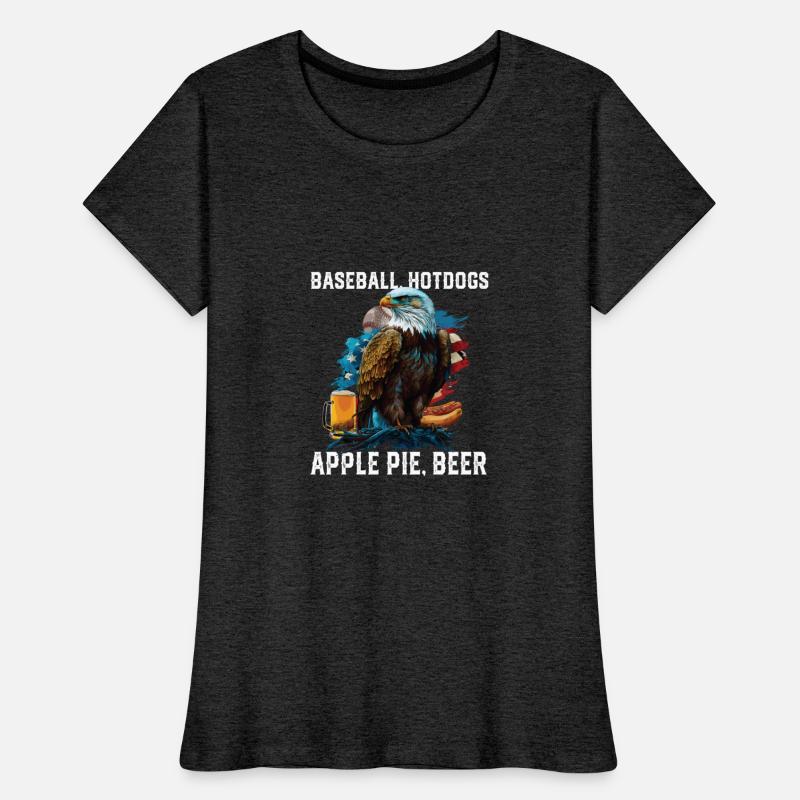Baseball Hotdogs Apple Pie Beer Drinker Patriotic