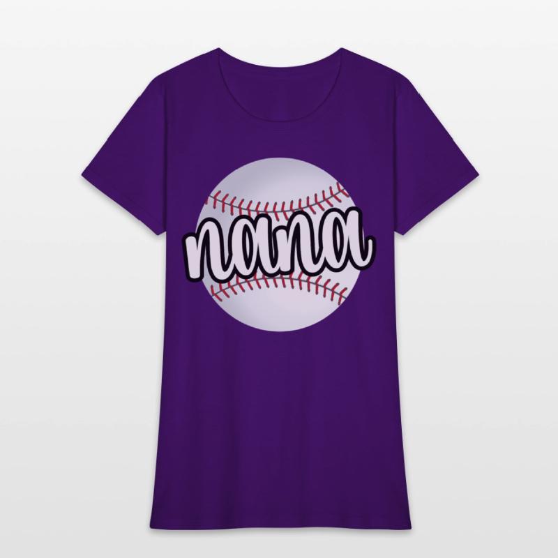 Baseball Nana Proud Baseball Grandma Nana