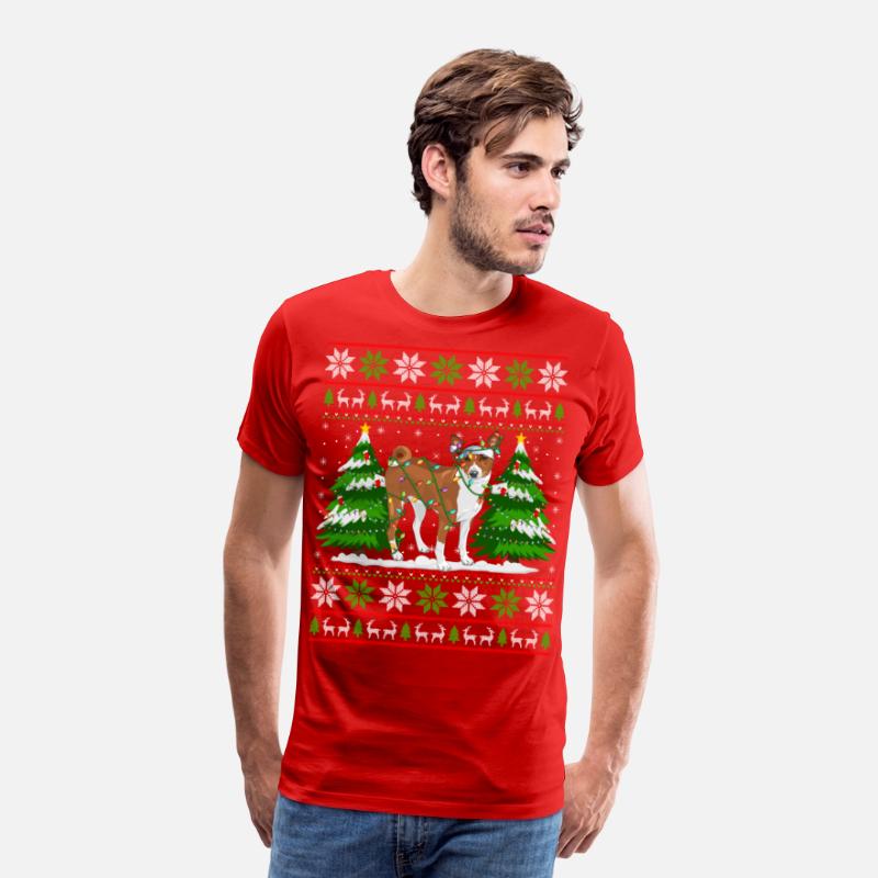 Basenji Dog Christmas Tree Lights