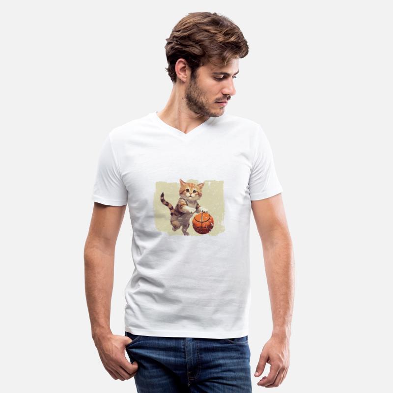 Basketball Cat Basketball Player I Love Basketball