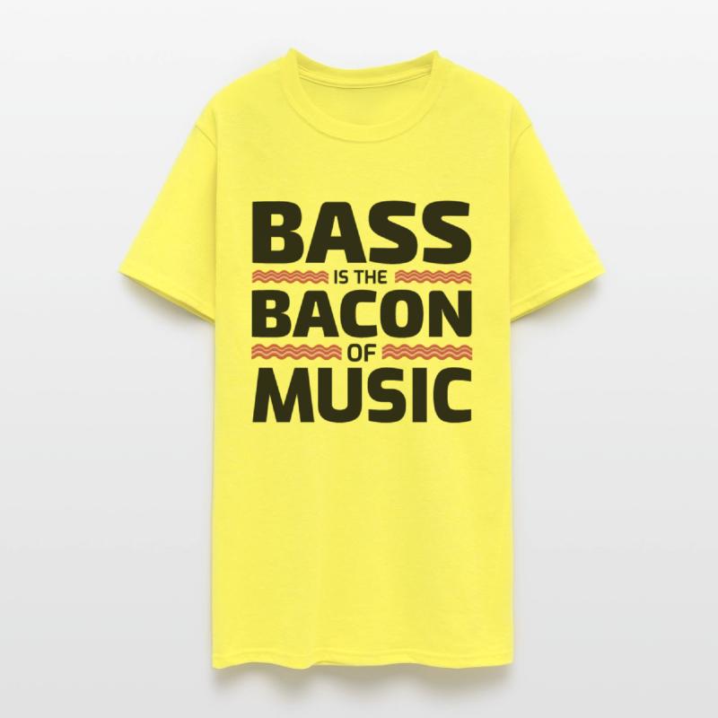 Bass Guitar Player Bacon Music Musician Bassist