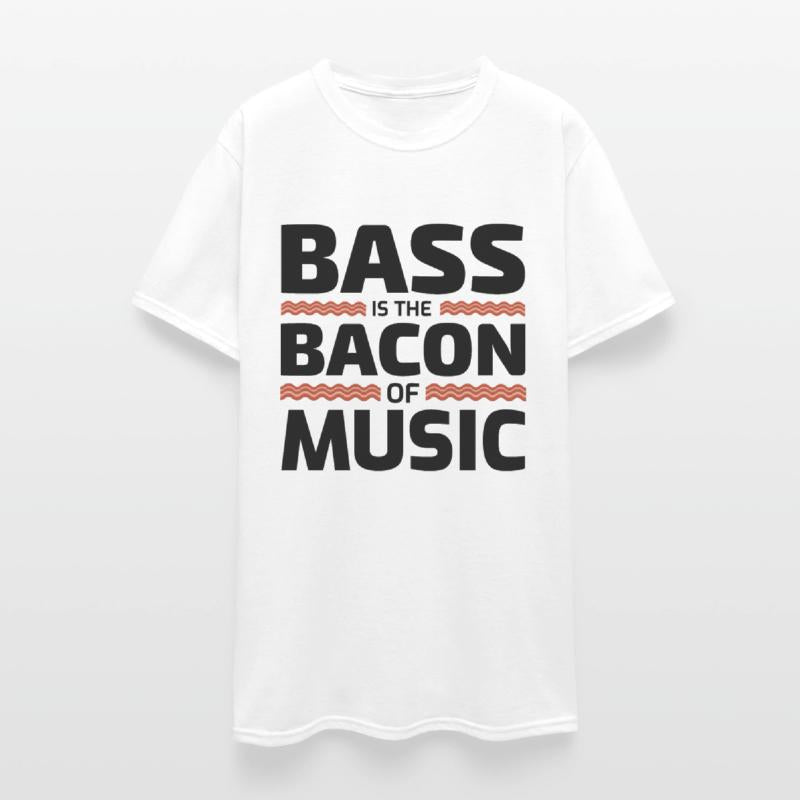 Bass Guitar Player Bacon Music Musician Bassist