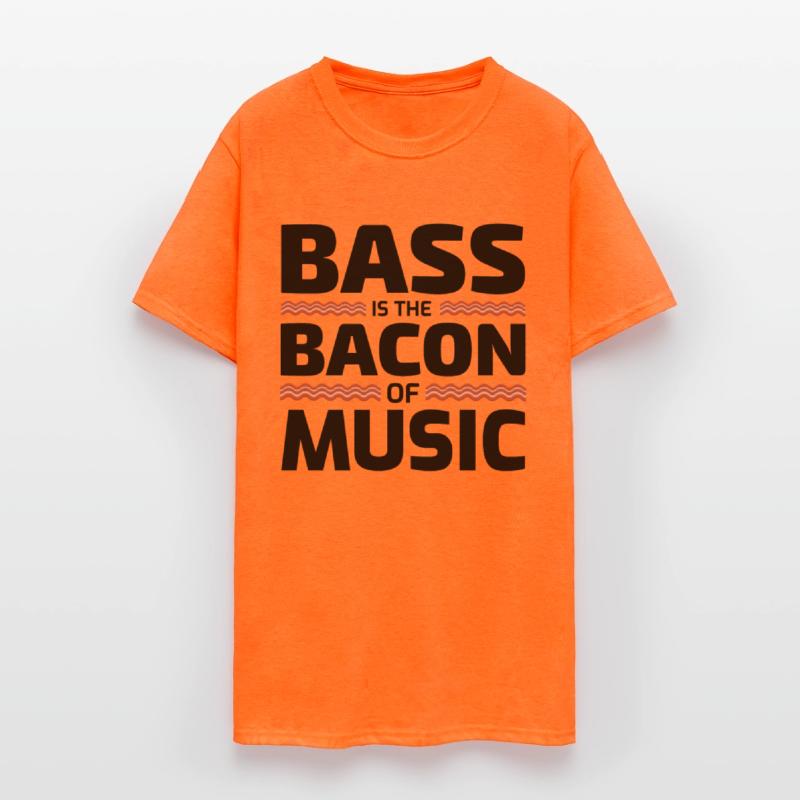 Bass Guitar Player Bacon Music Musician Bassist
