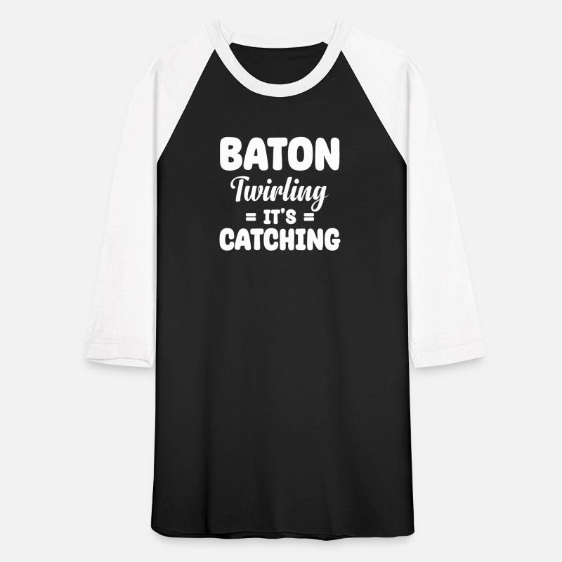 Baton Twirling It's Catching Marching Cheerleader