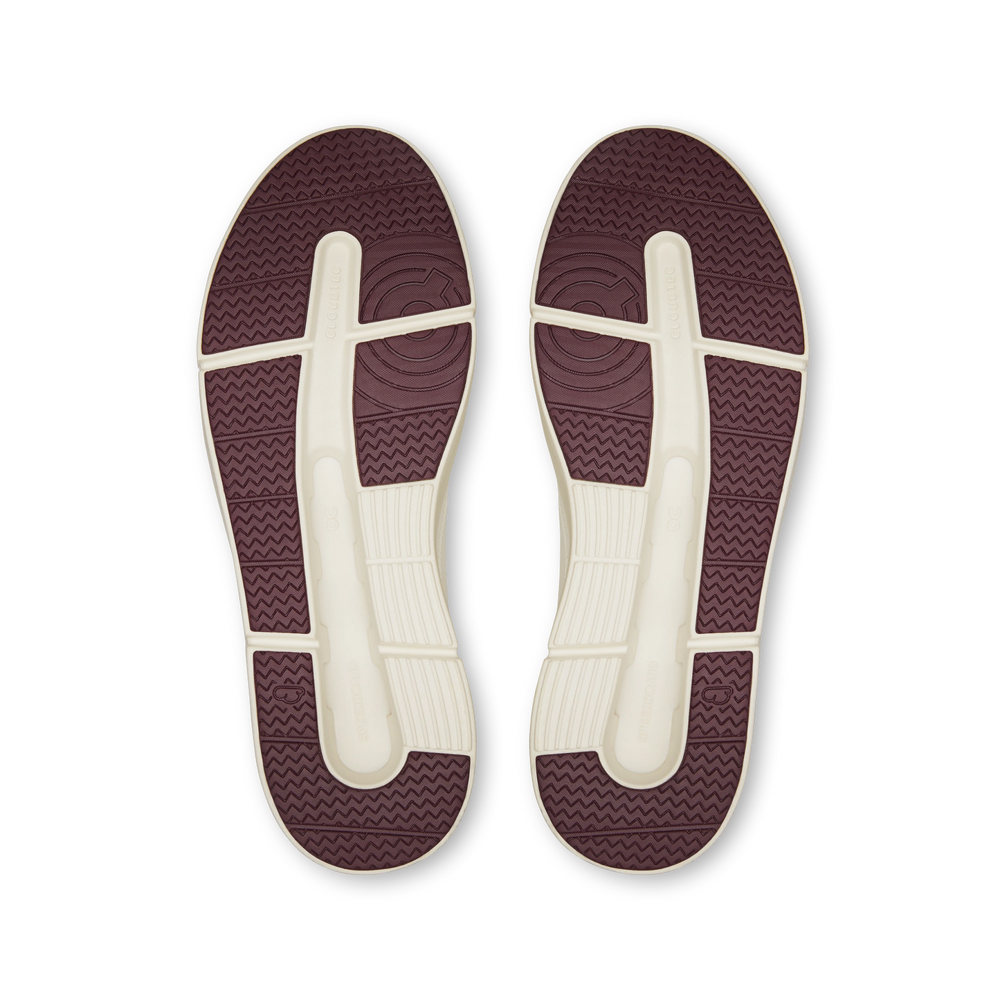 THE ROGER Centre Court Ivory | Maroon