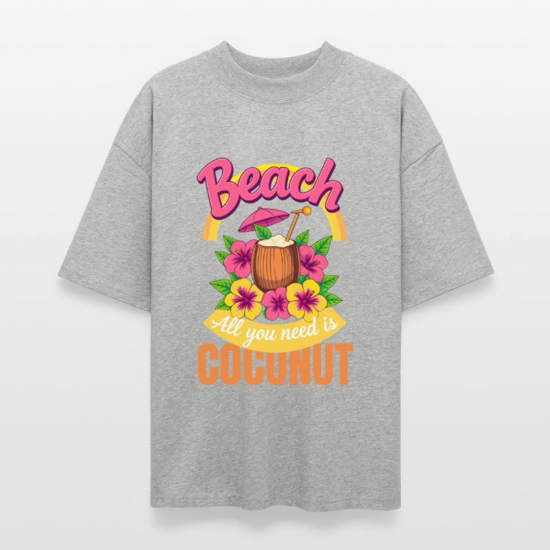 Beach All You Need Is Coconut Design