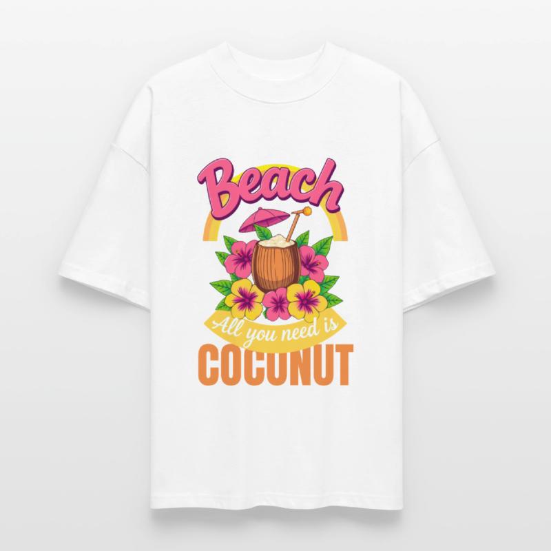 Beach All You Need Is Coconut Design
