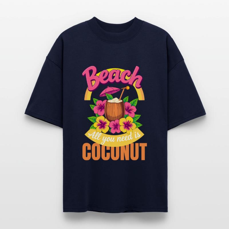 Beach All You Need Is Coconut Design